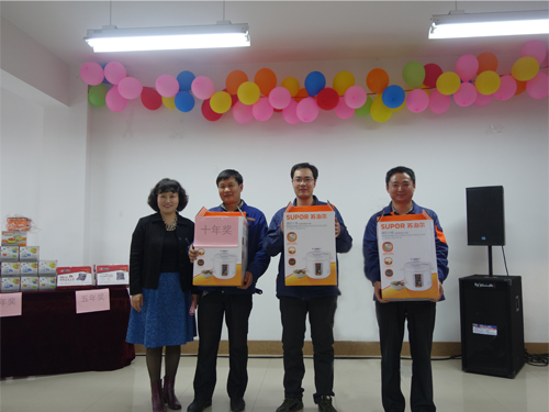 青岛凯能锅炉员工入司纪念会