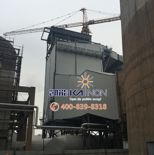 凯能烟气再热器现场