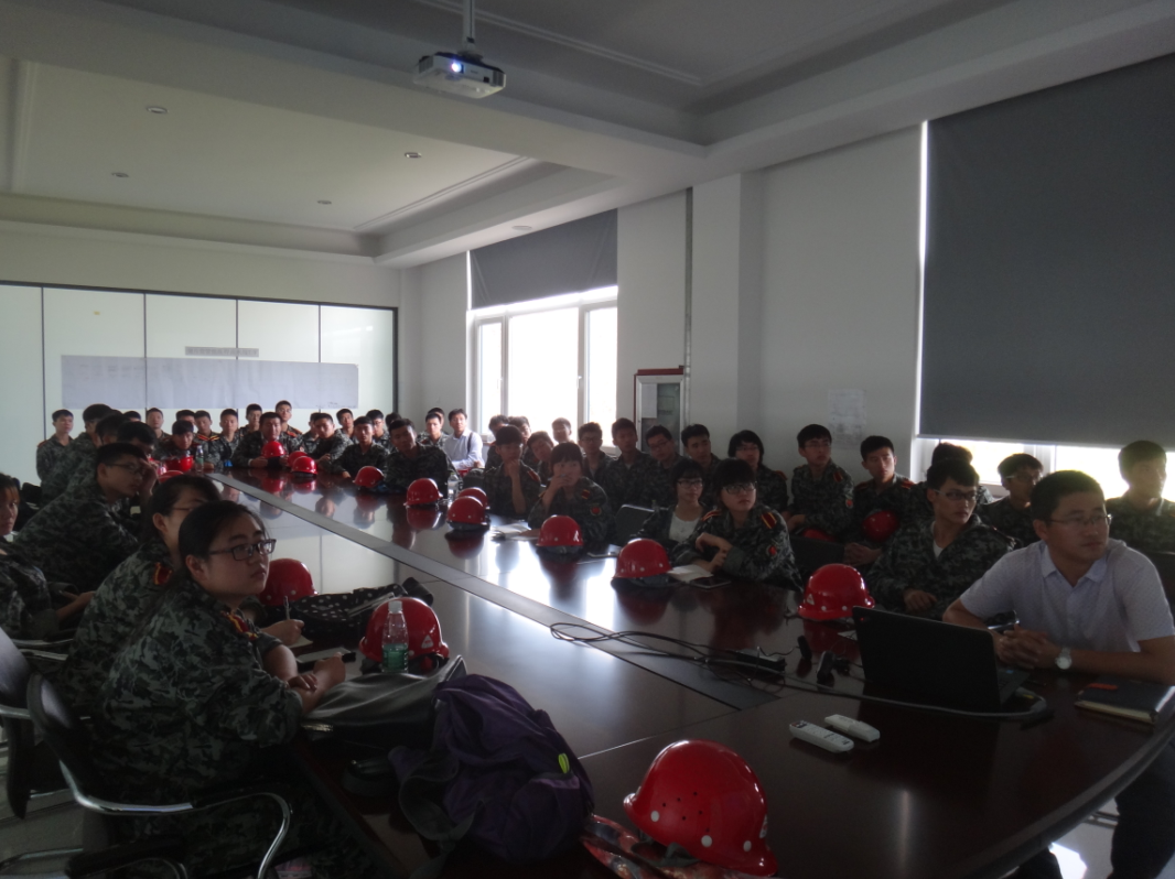中国石油大学师生来凯能科技公司参观